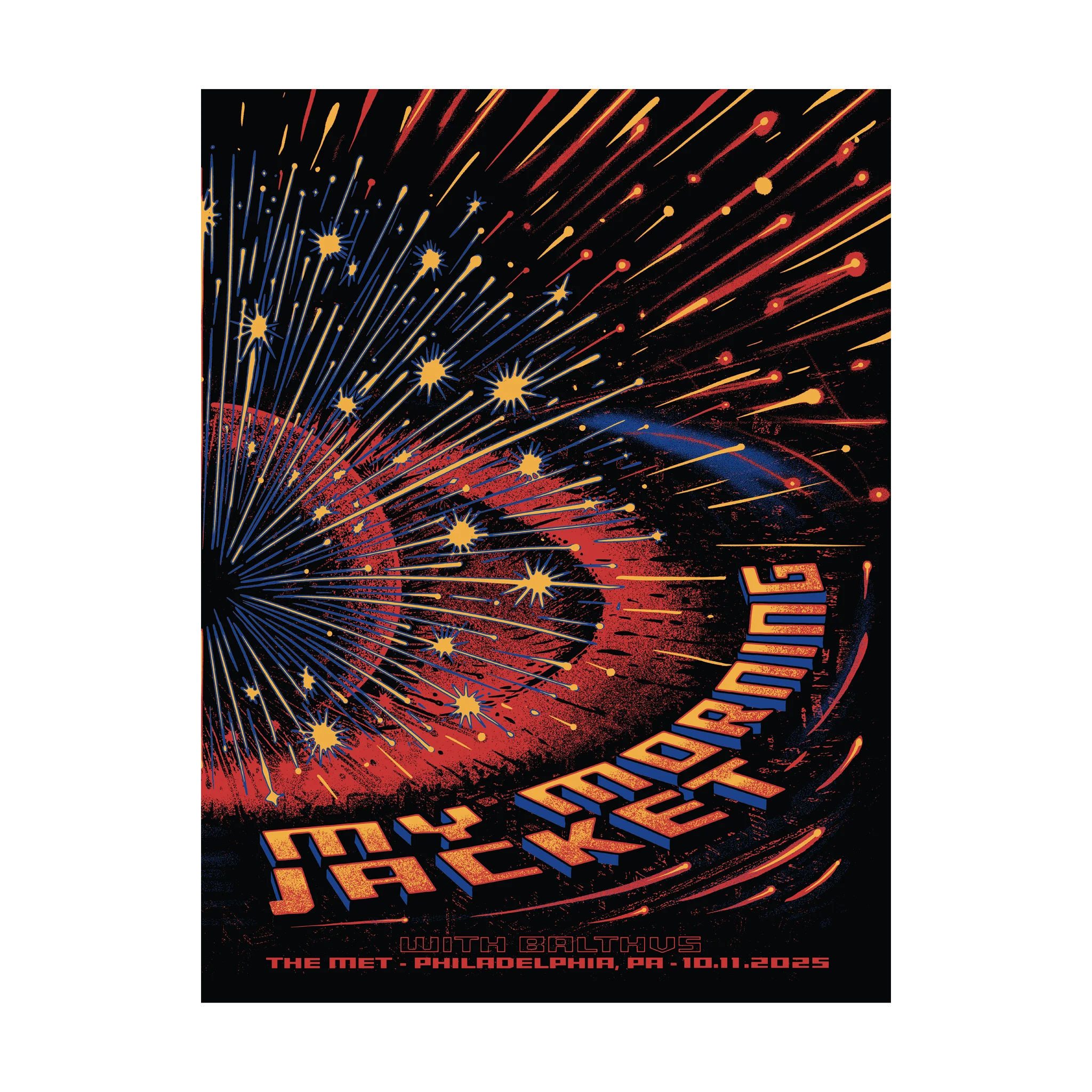 10/11/25 Philadelphia PA Show Poster