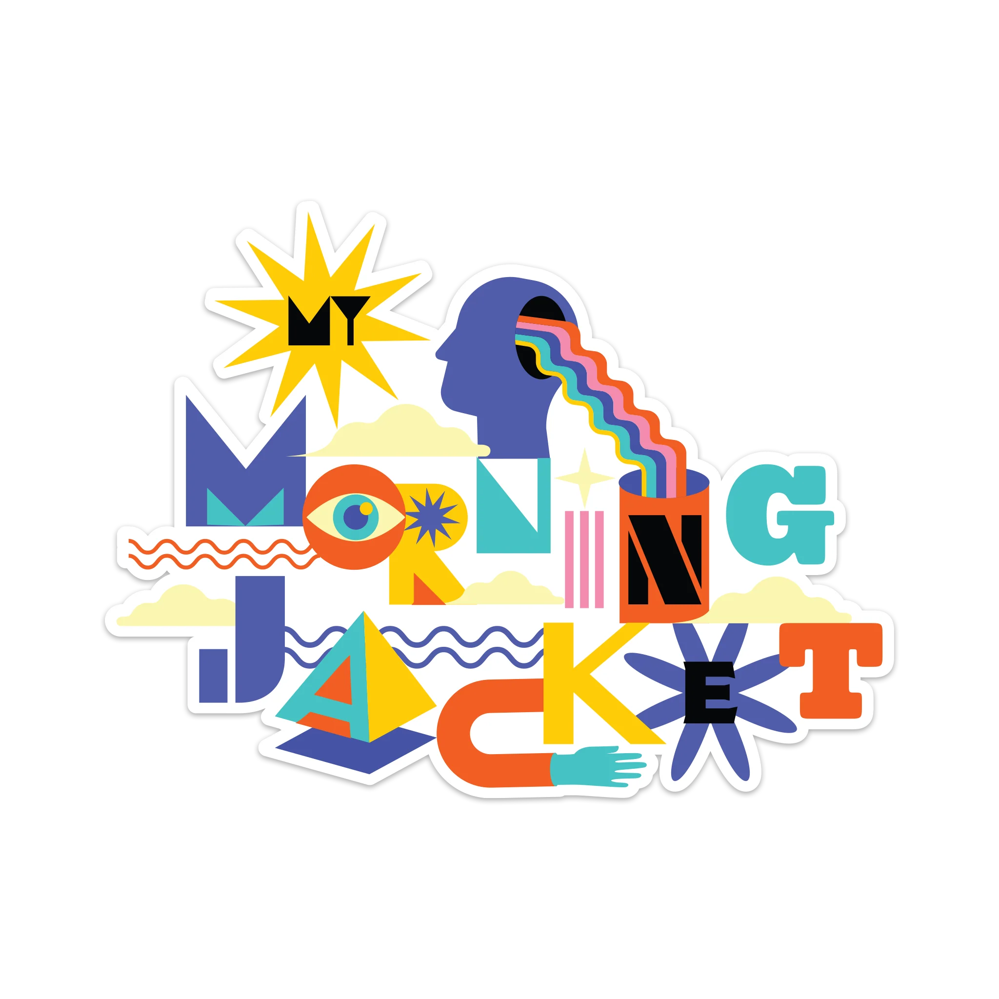 Color Your Mind Sticker