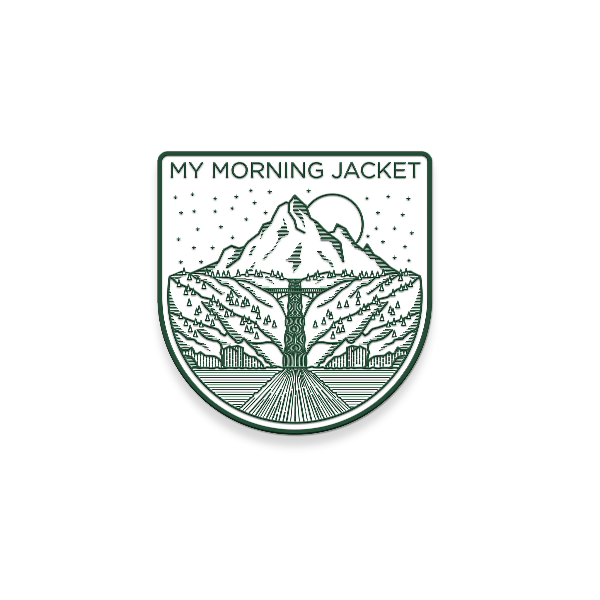 Gorge Enamel Pin
