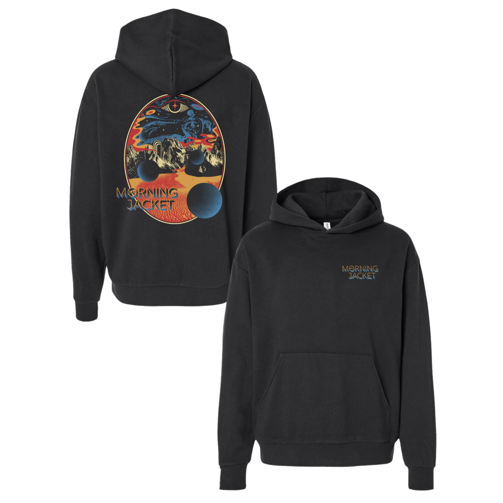 Space Oval Pullover Hoodie