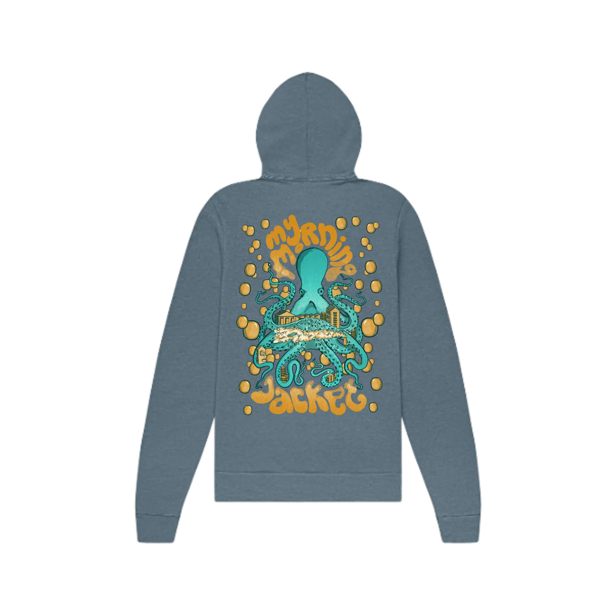 Tentacles Zip Up Hoodie - Image 3