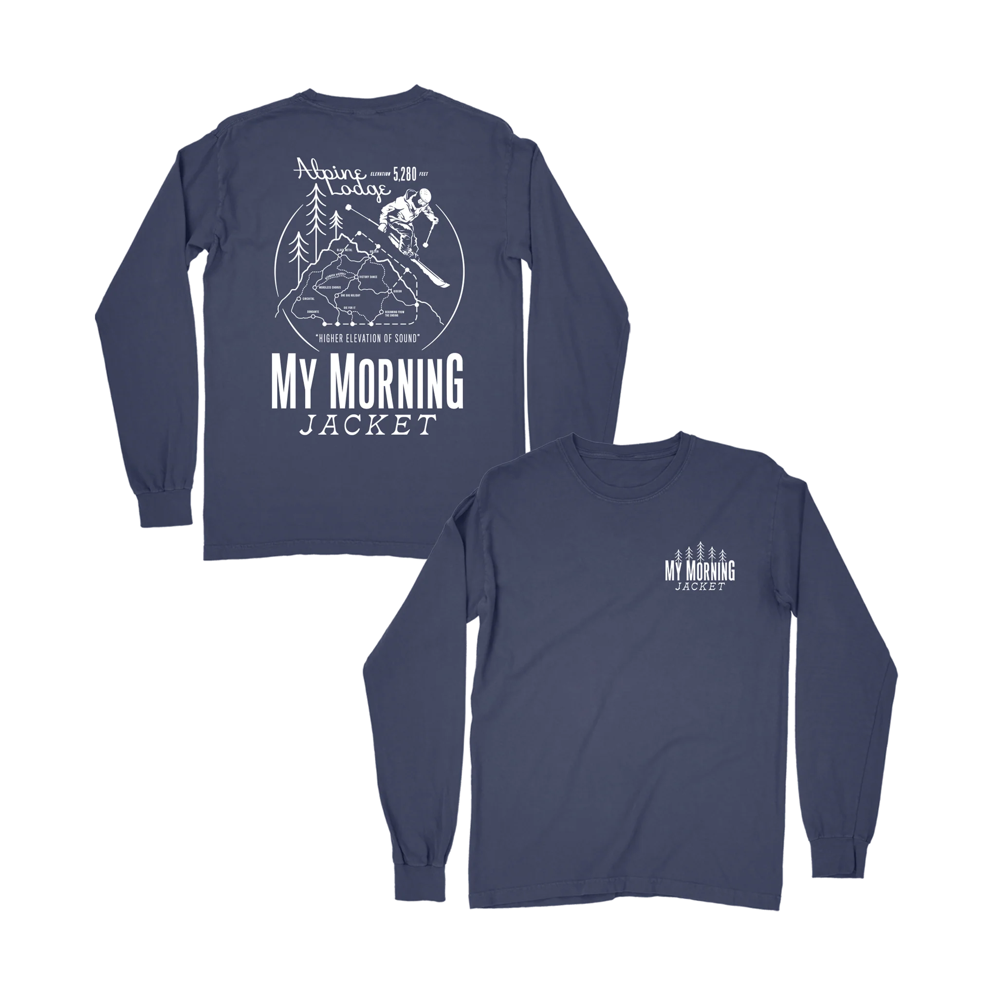 Trail Map Longsleeve Tee - Image 2